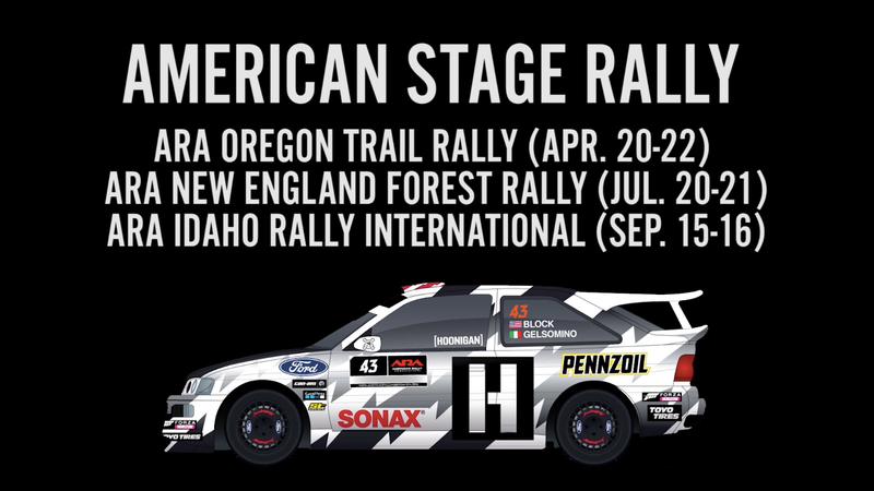 Illustration for article titled Ken Block Is Coming Back To Rallying In America In His 1993 Ford Escort Cosworth